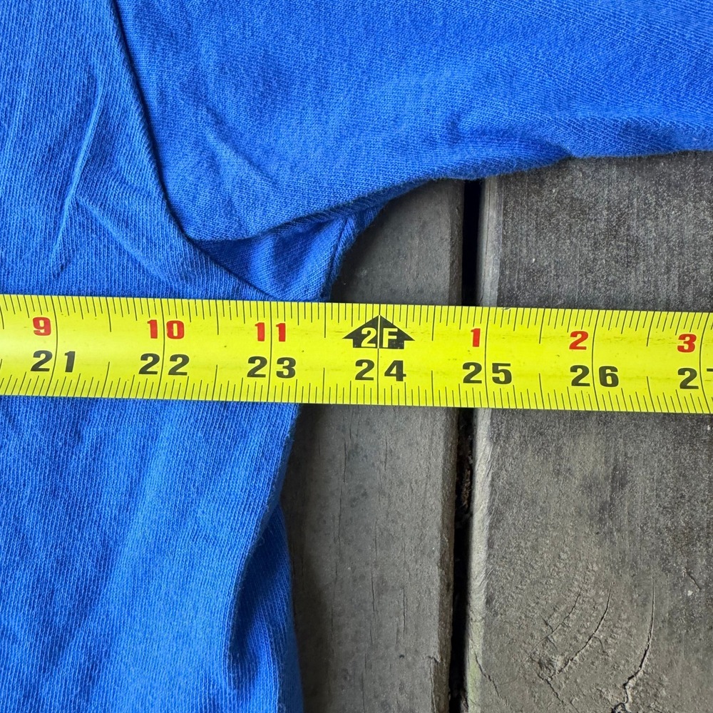 Fruit of the Loom Vintage 1992 The Tulsa Tribune Final Edition T-Shirt XL Blue - Picture 4 of 5